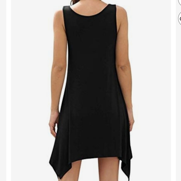 Women Sleeveless Dress Casual Flowy Swing Shift Dresses - Picture 2 of 3